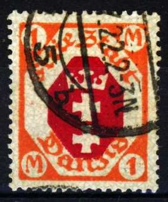 DANZIG 1921 Nr 83X gestempelt X130EE6