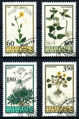Liechtenstein 1995 Nr 1116-1119 gestempelt SA191BE