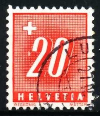 Schweiz PORTO Nr 57z gestempelt X631ED2