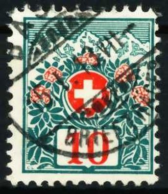 Schweiz PORTO Nr 32a zentrisch gestempelt X6369A2