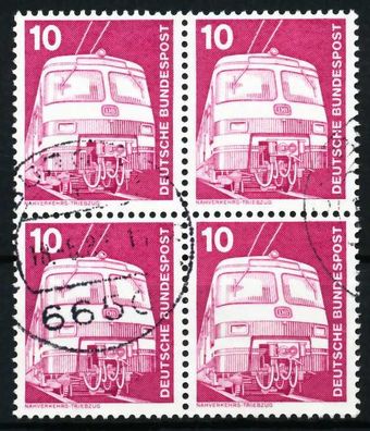 BRD DS Industrie u. Technik Nr 847 zentrisch gestempelt VIER X66C506