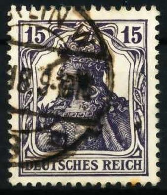D-REICH K A Nr 101b gestempelt X68723A