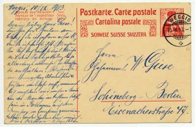 Schweiz Nr P70 Gebraucht Postkarte X6B6B52