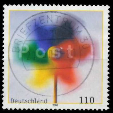 BRD 2000 Nr 2106 zentrisch gestempelt X6D4A06