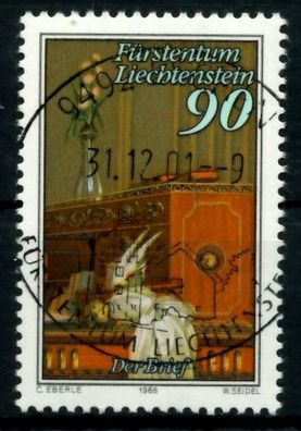 Liechtenstein 1988 Nr 958 zentrisch gestempelt X6E646E