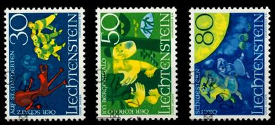 Liechtenstein 1968 Nr 497-499 gestempelt SB4DD82