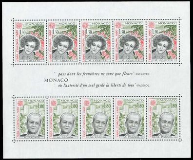 MONACO Block 16 postfrisch X74B966