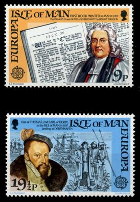 ISLE OF MAN 1982 Nr 213-214 postfrisch S0095BE