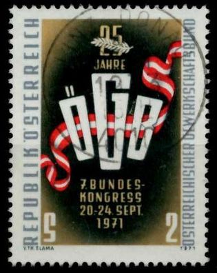 Österreich 1971 Nr 1369 zentrisch gestempelt X7FE44A