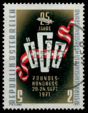 Österreich 1971 Nr 1369 zentrisch gestempelt X7FE472
