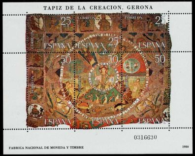 Spanien Block 22 postfrisch S00F392
