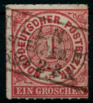 Norddeutscher BUND NDP Nr 4 gestempelt X8393CA