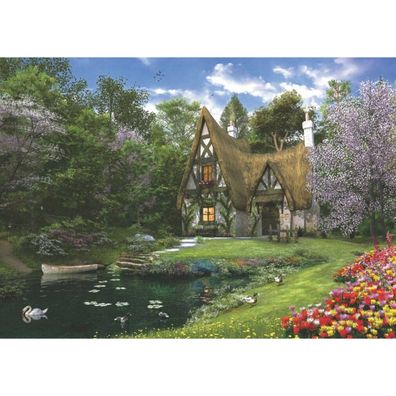 Anatolian Puzzle Frühlingshäuschen am See 3000 Teile