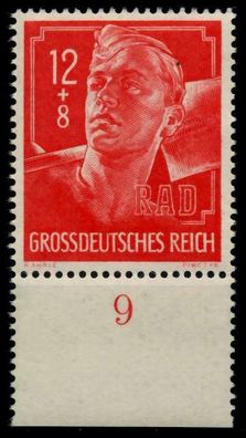3. REICH 1944 Nr 895 postfrisch URA X854906