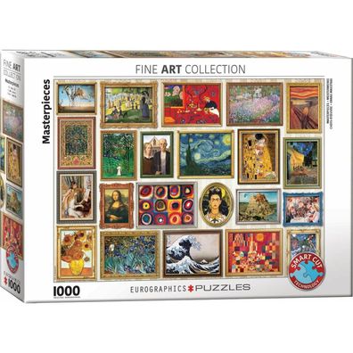 Eurographics Puzzle Collage: schöne Kunst 1000 Teile