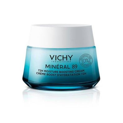 Hydra Hautcreme ohne Parfüm Minéral 89 (72H Moisture Boosting Cream) 50 ml