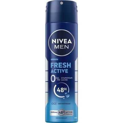 Deodorant Spray für Männer Fresh Active 150 ml