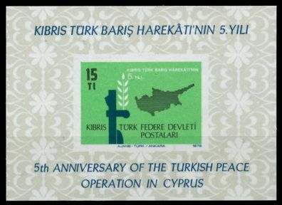 Türkisch-zypern Block 1 ungebraucht X6944E2