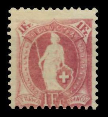Schweiz ST. HELV Nr 63XA ungebraucht X73A656