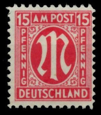 BIZONE AM-POST Nr 24Az postfrisch X764EB2
