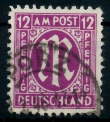 BIZONE AM-POST Nr 23Az gestempelt X767AF6