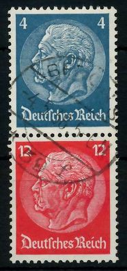 D-REICH Zusammendruck Nr S163 zentrisch gestempelt SENKR PAA X7A634A