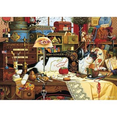 Schmidt Puzzle Maggie's Mess 1000 Teile