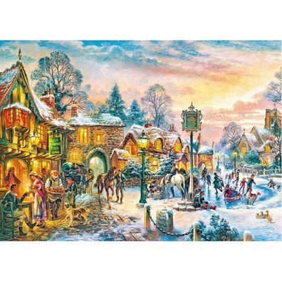 CHERRY PAZZI Puzzle Dämmerung im Winter 1000 Teile