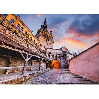 ENJOY Puzzle Uhrenturm, Sighisoara, Rumänien 1000 Teile