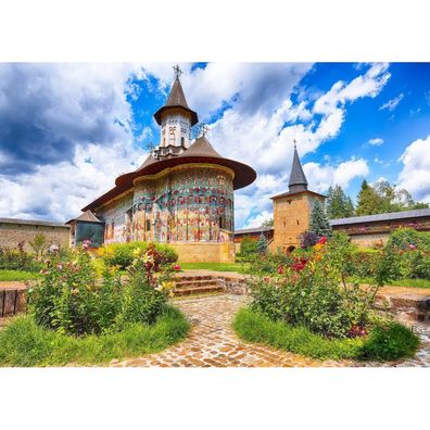 ENJOY Puzzle Sucevita-Kloster, Suceava, Rumänien 1000 Teile