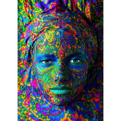 ENJOY Puzzle Künstlerisch gestaltete Frau 1000 Teile