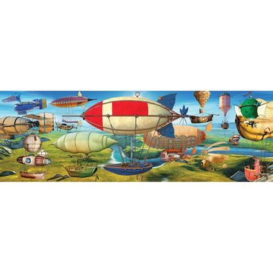 Eurographics Panoramapuzzle Das große Rennen 1000 Teile