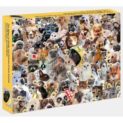 SMITH STREET Puzzle Niedliche Tiere, die für gute Laune sorgen 500 Teile