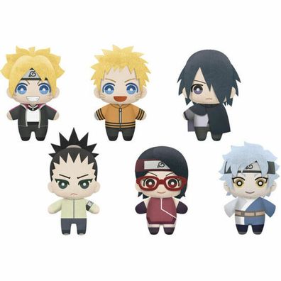 Display 9 Plüschtier Boruto Naruto Next Generations Tomonui 12cm