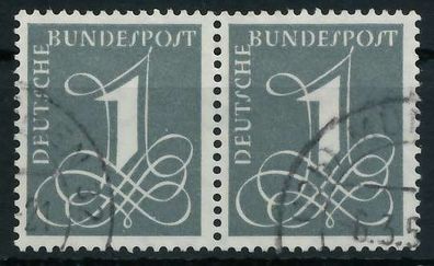 BRD BUND 1955 Nr 226xv gestempelt WAAGR PAAR X69B99A