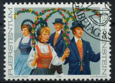 Liechtenstein 1980 Nr 755 gestempelt S4EF966