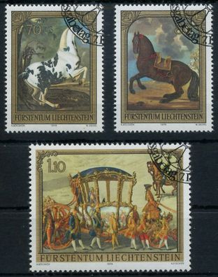 Liechtenstein 1978 Nr 717-719 gestempelt SB4C3E2