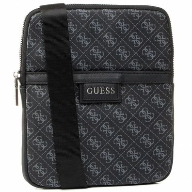Dan Flat Top Zip Crossbody Bag Schwarz Für Männer