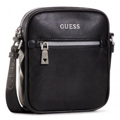 Scala Leder Mini Crossbody Tasche Schwarz Für Männer
