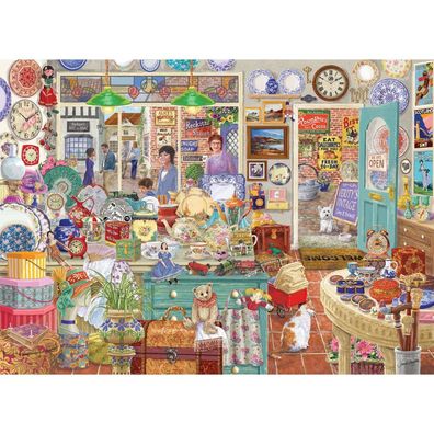 Gibsons Puzzle Verity's Antique Shop 1000 Teile