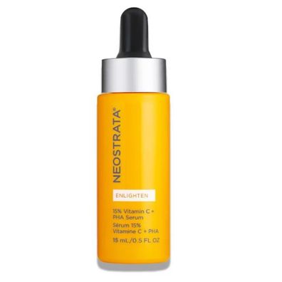 Aufhellendes Hautserum mit Vitamin C Enlighten (15 % Vitamin C + PHA Serum) 15 ml