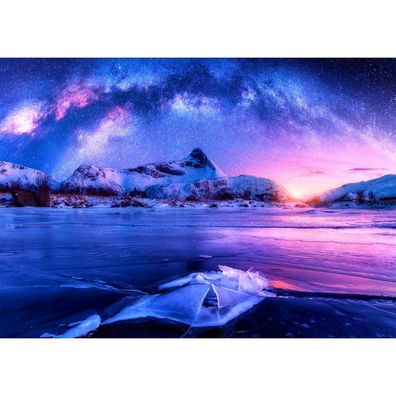 ENJOY Puzzle Milchstraße über den Lofoten, Norwegen 1000 Teile