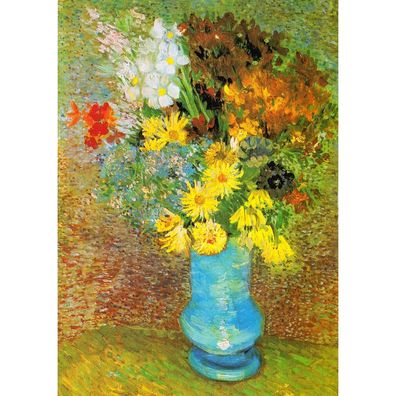 ENJOY Puzzle Vincent Van Gogh: Vase mit Gänseblümchen und Anemonen 1000 Teile