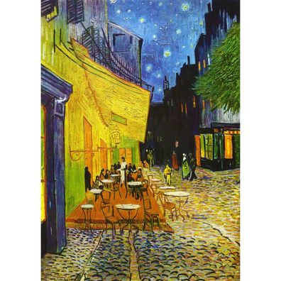 ENJOY Puzzle Vincent Van Gogh: Terrassencafé bei Nacht 1000 Teile