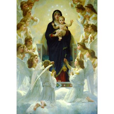 ENJOY Puzzle William Bouguereau: Jungfrau und Engel 1000 Stück