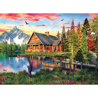 Eurographics Fischerhütte Puzzle 1000 Teile