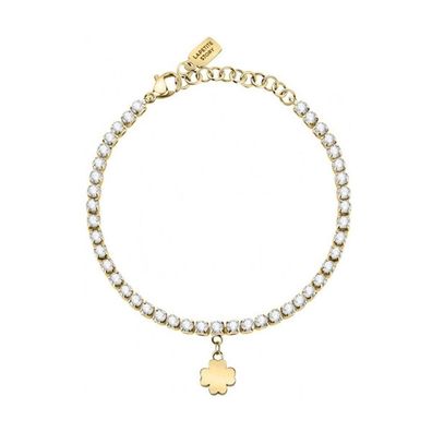 Vergoldetes Armband für das Glück mit Freundschaftskristallen LPS05ARR71