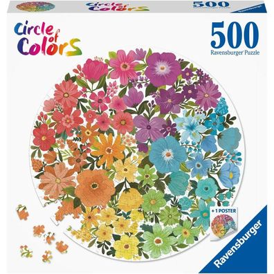 Kreis der Farben Puzzles - Blumen, 500Stück