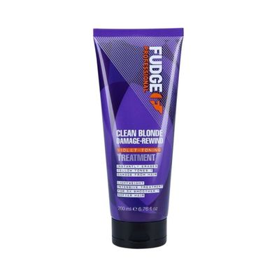 FUDGE Clean Blonde Damage Rewind Violet-Toning Treatment für blondes Haar 200ml