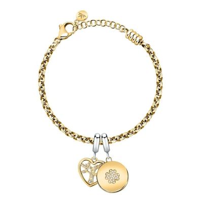 Schöne vergoldetes Armband mit Tropfen Charms SCZ1285